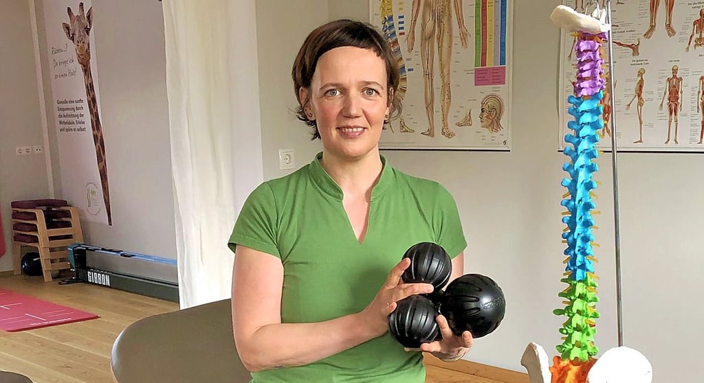 Doreen Huber in ihrer Praxis in der Orangeriestraße.