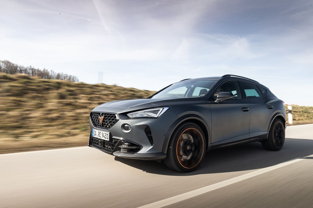 Den Cupra Formentor aus dem Seat-Konzern gibt es in der Version VZ 5 jetzt auch als Fünfzylinder.