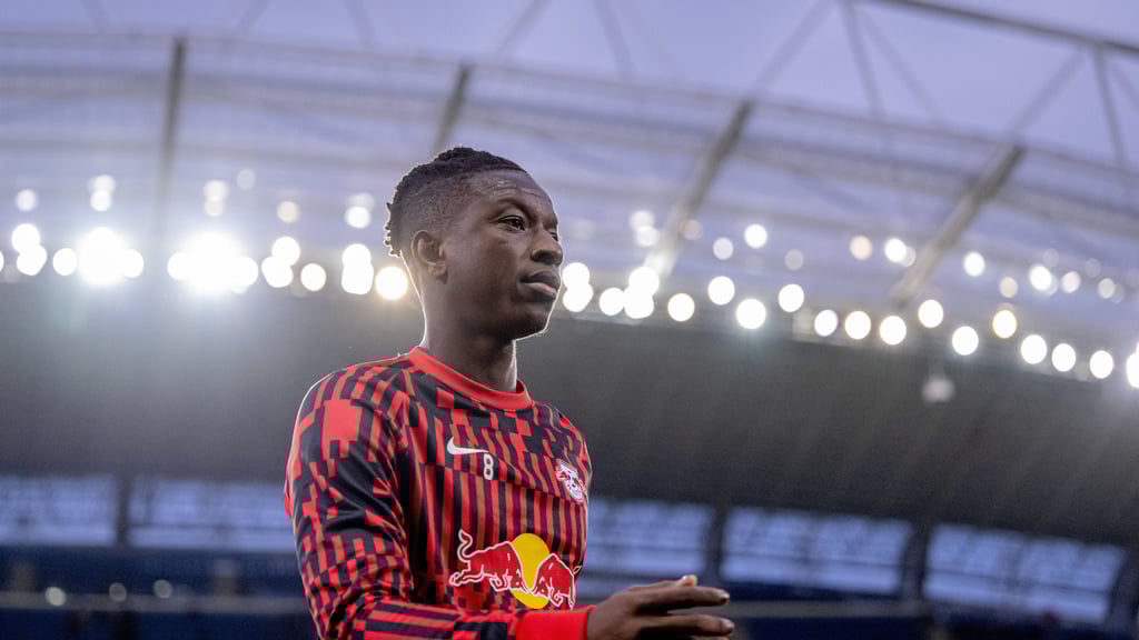 RB Leipzigs Amadou Haidara.