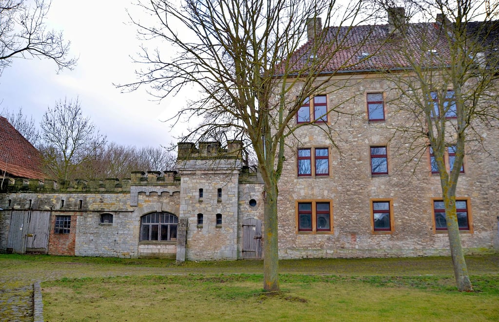 In diesem Gebäudeteil der Burg Krottorf könnte eine neue Kindereinrichtung für das kleine Dorf entstehen. Für den Erhalt des denkmalgeschützten Gebäudes wäre die Umsetzung des Projektes wichtig.