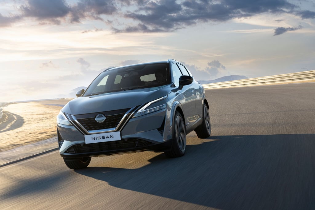 Für den Antrieb sorgt beim Nissan Qashqai ein E-Motor, der Akku bekommt neue Energie durch einen Dreizylinder-Verbrenner.