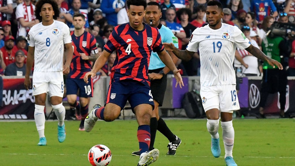 Tyler Adams hier im Qualifikationsspiel gegen Panama.