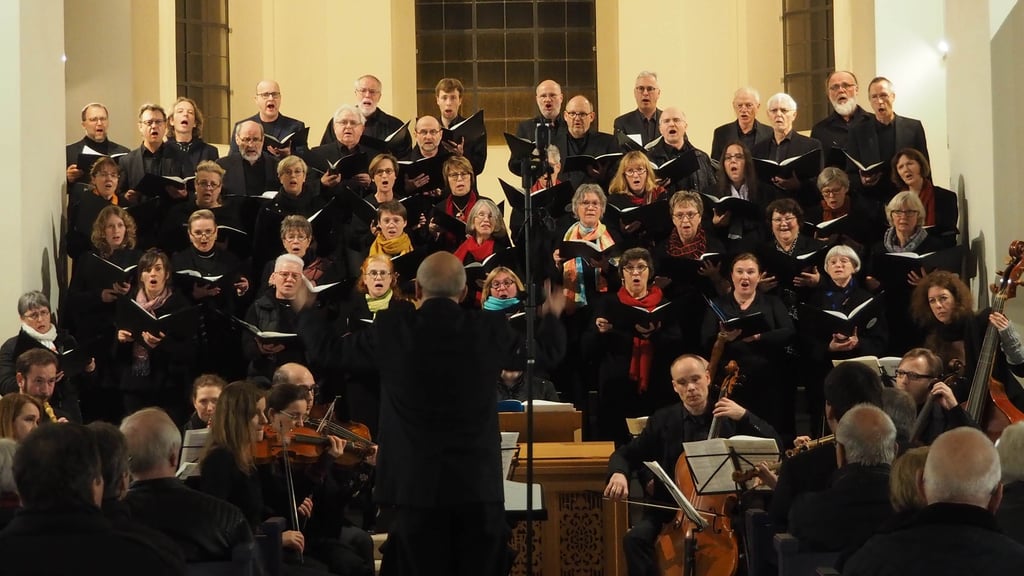 Ein Konzert der Biederitzer Kantorei. Regelmäßig ist sie auch in Magdeburg zu erleben.