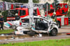 Einer der schlimmsten Unfälle 2021: Auf der Magistrale stirbt eine Frau nach einem Zusammenstoß ihres Wagens mit einer Straßenbahn.