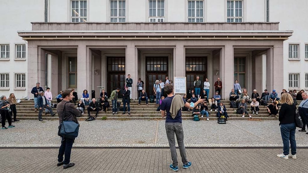 Am 25. September 2021 hat der Bitterfelder Kulturpalast ein letztes Mal vor der Sanierung seine Türen geöffnet.