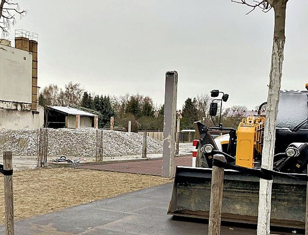 Blick auf das Norma-Gelände in Magdeburg-Sudenburg, das in den vergangenen Wochen beräumt wurde.
