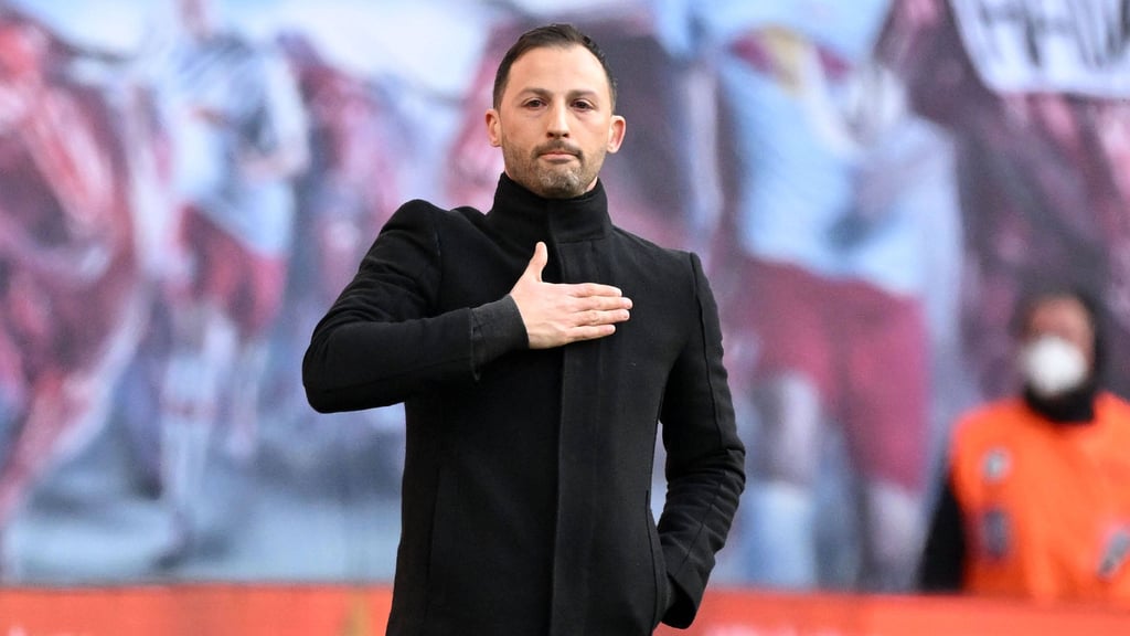 Domenico Tedesco kann mit RB Leipzig dieses Saison den ersten großen Titel der Klubgeschichte holen.