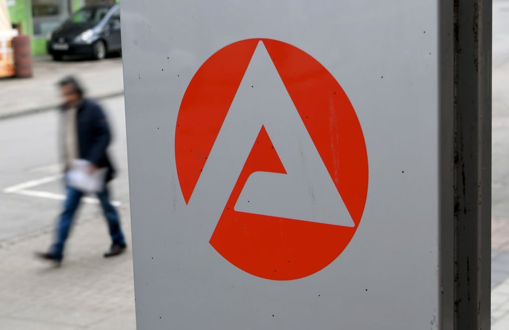 Das Logo der Agentur für Arbeit.