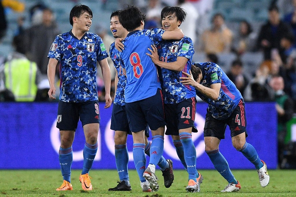 Japans Fußball-Nationalmannschaft hat sich für die WM 2022 in Katar qualifiziert.