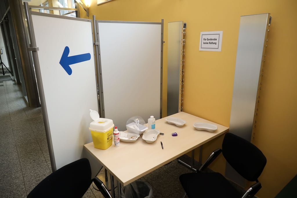 In der Mammuthalle Sangerhausen wird weiterhin geimpft.
