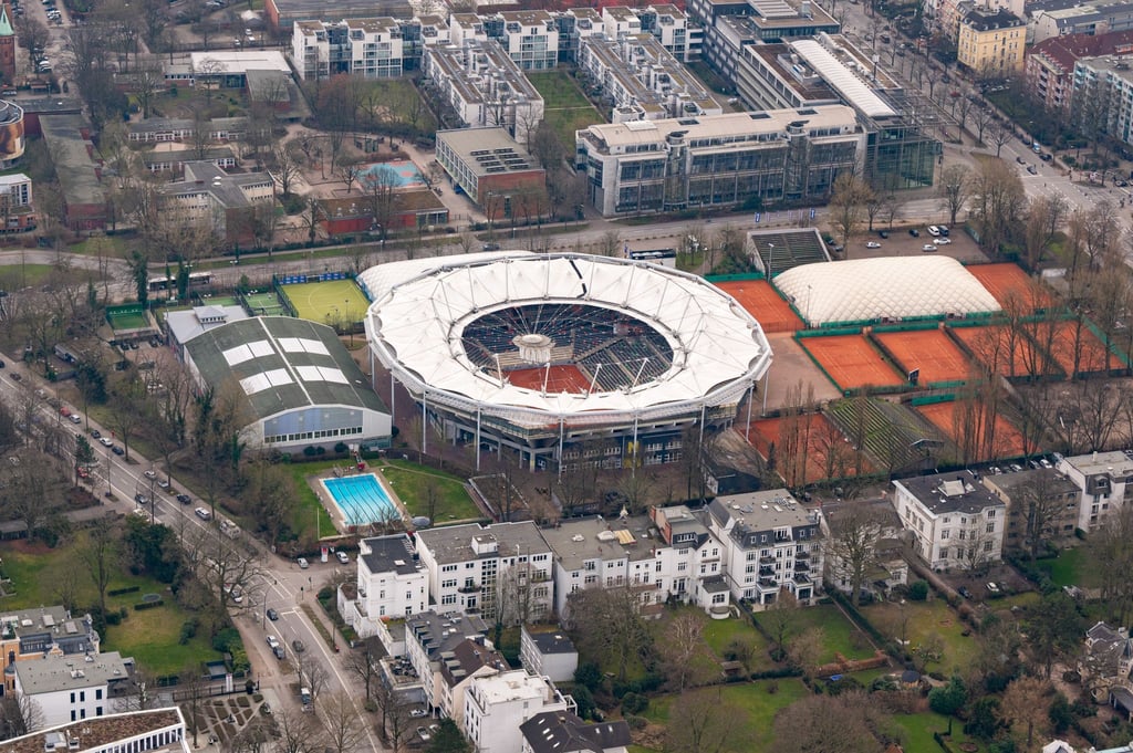 Die Davis-Cup-Zwischenrunde findet in Hamburg statt.