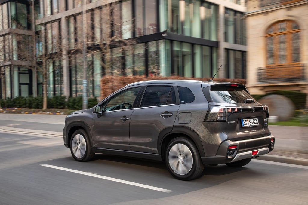 Der Kofferraum des Suzuki S-Cross fasst 430 Liter.