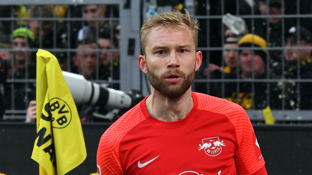 Wild entschlossen in Dortmund: Konrad Laimer.
