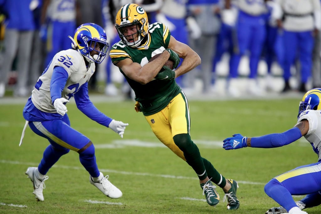 Equanimeous St. Brown (M) spielte seit 2018 für die Packers.