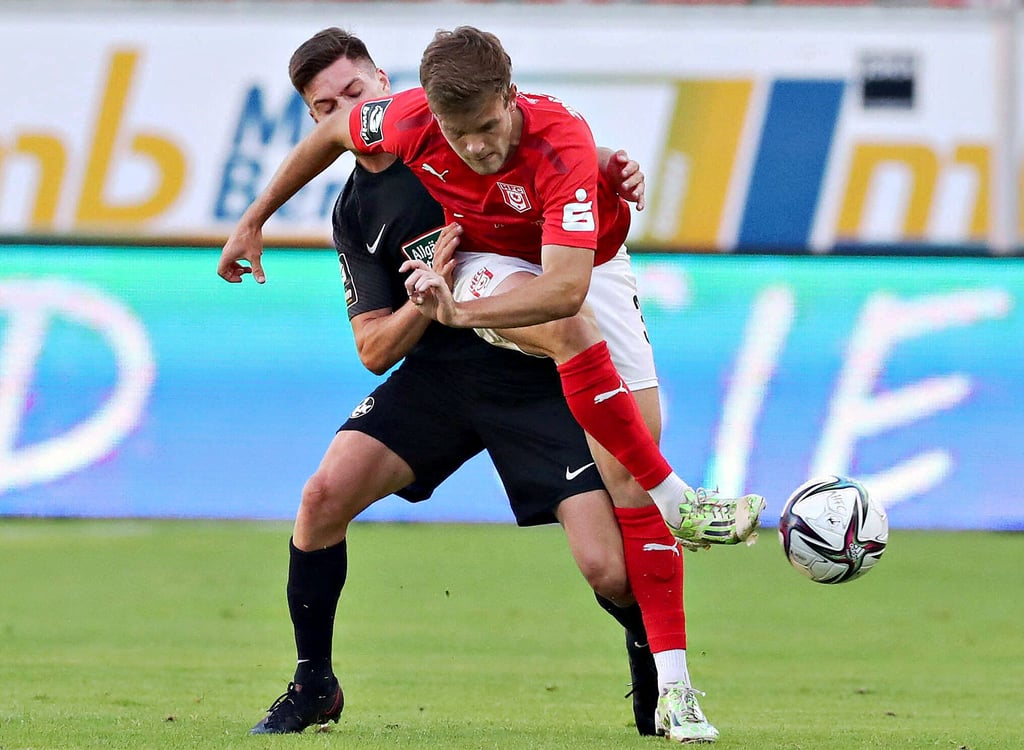 Tom Zimmerschied hatte beim 1:0-Sieg gegen Kaiserslautern das Tor erzielt.