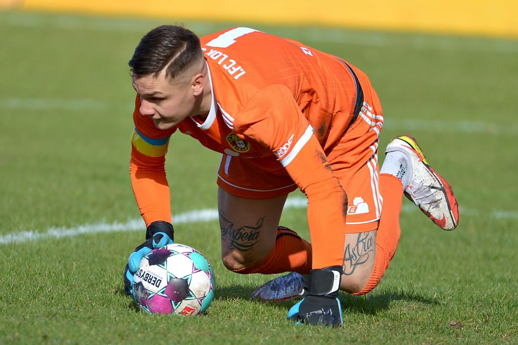 Torwart Mateusz Złotogórski verlor mit der Stendaler Lok-Mannschaft am Sonnabend überaus deutlich 0:3 beim Brandenburger SC Süd.