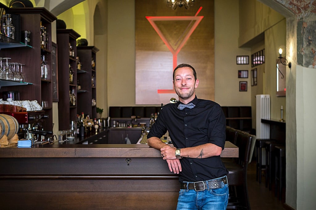 Martin Kramer betreibt in Wittenberg die Charles Bar.
