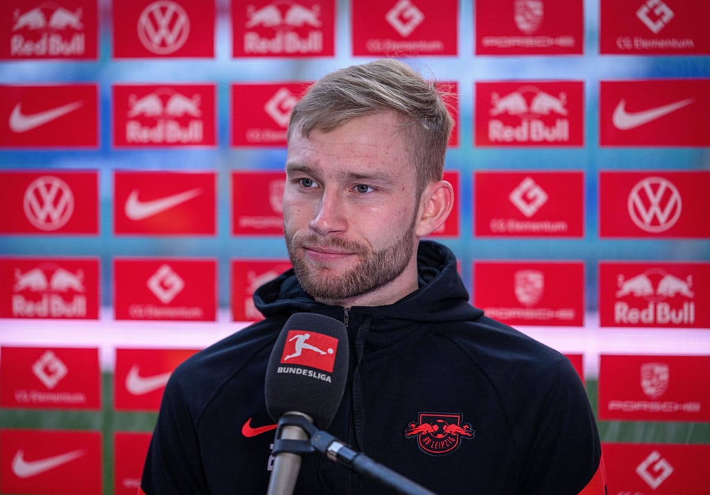 Konrad Laimer ist ein begehrter Interviewpartner.