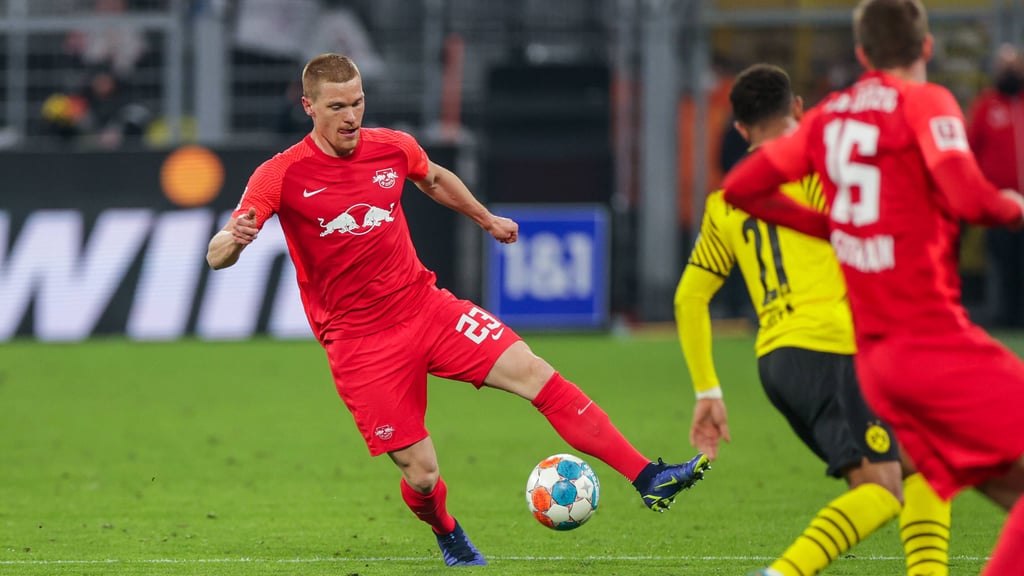 Sechs Ballkontakte: Marcel Halstenberg gegen Borussia Dortmund.