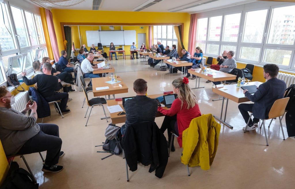 Der Bildungsausschuss der Stadt Halle fand am Dienstag in der Grundschule Westliche Neustadt statt.