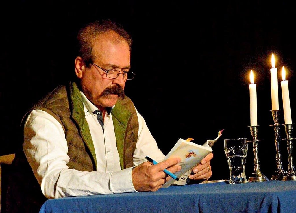 Kachichom Muhyaddin liest beim Quedlinburger Bücherfrühling aus seinem autobiografischen Roman.