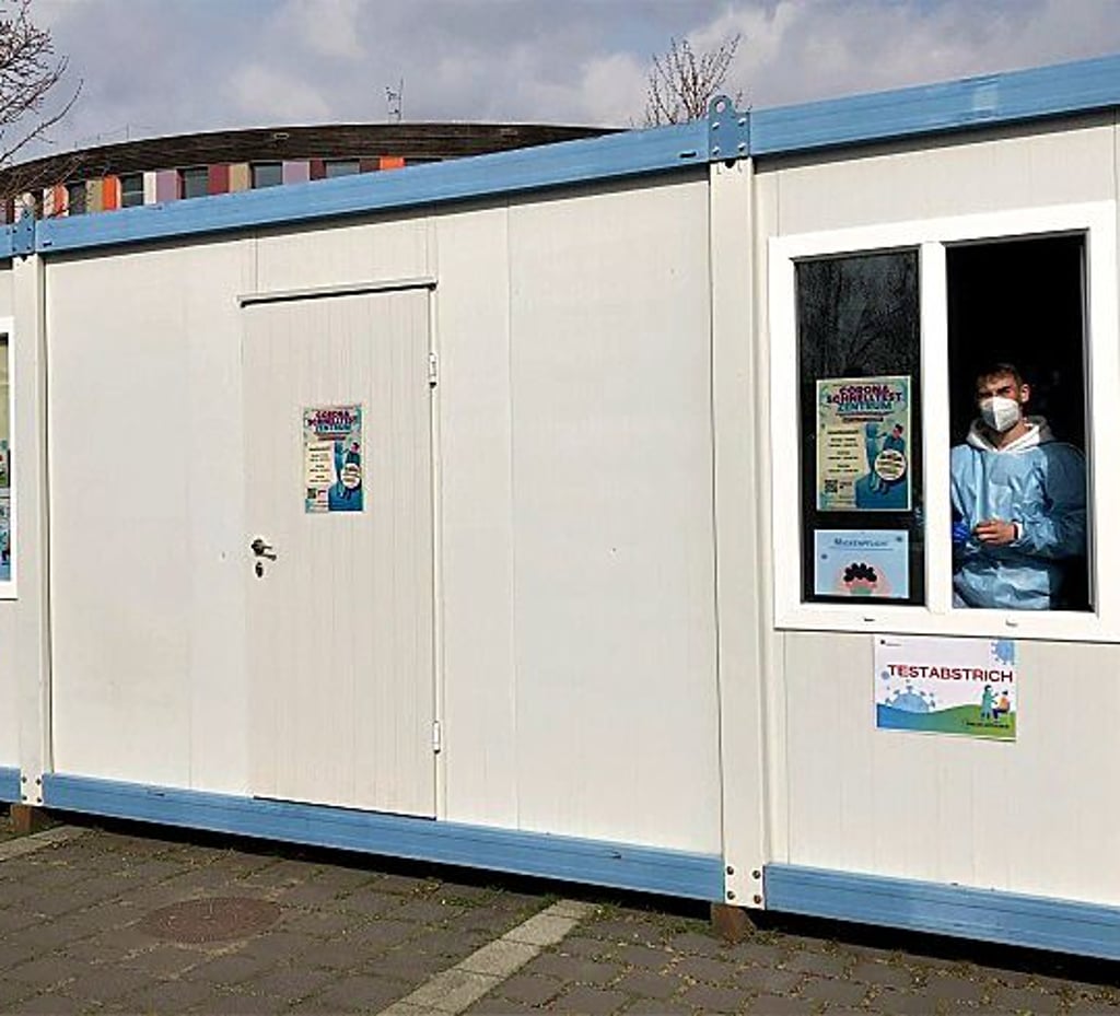 Teststation am UBA