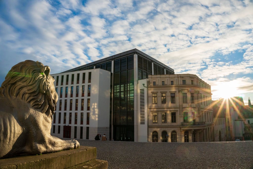 Nicht nur sonnige Aussichten: Der Martin-Luther-Universität Halle-Wittenberg drohen harte Einschnitte.