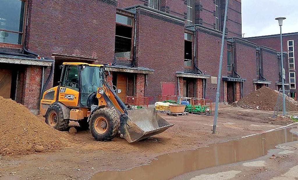 Die Sanierung der Stadthalle ist das größte derzeitige kommunale Gebäudebau-Projekt Magdeburgs. Recycelte Baustoffe werden hier kaum zum Einsatz kommen.