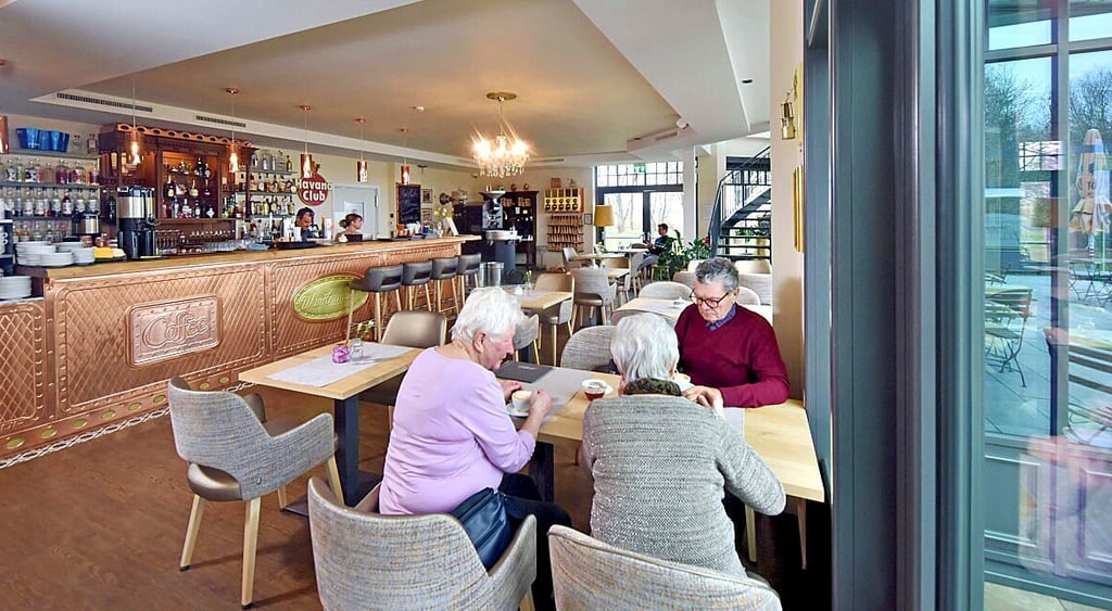 Im Kaffeehaus Wundermild können Gäste mit oder ohne Maske eintreten.