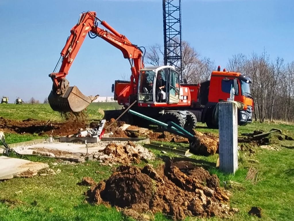Die Wetterstation in Osterfeld wurde im März zurückgebaut und wird saniert.