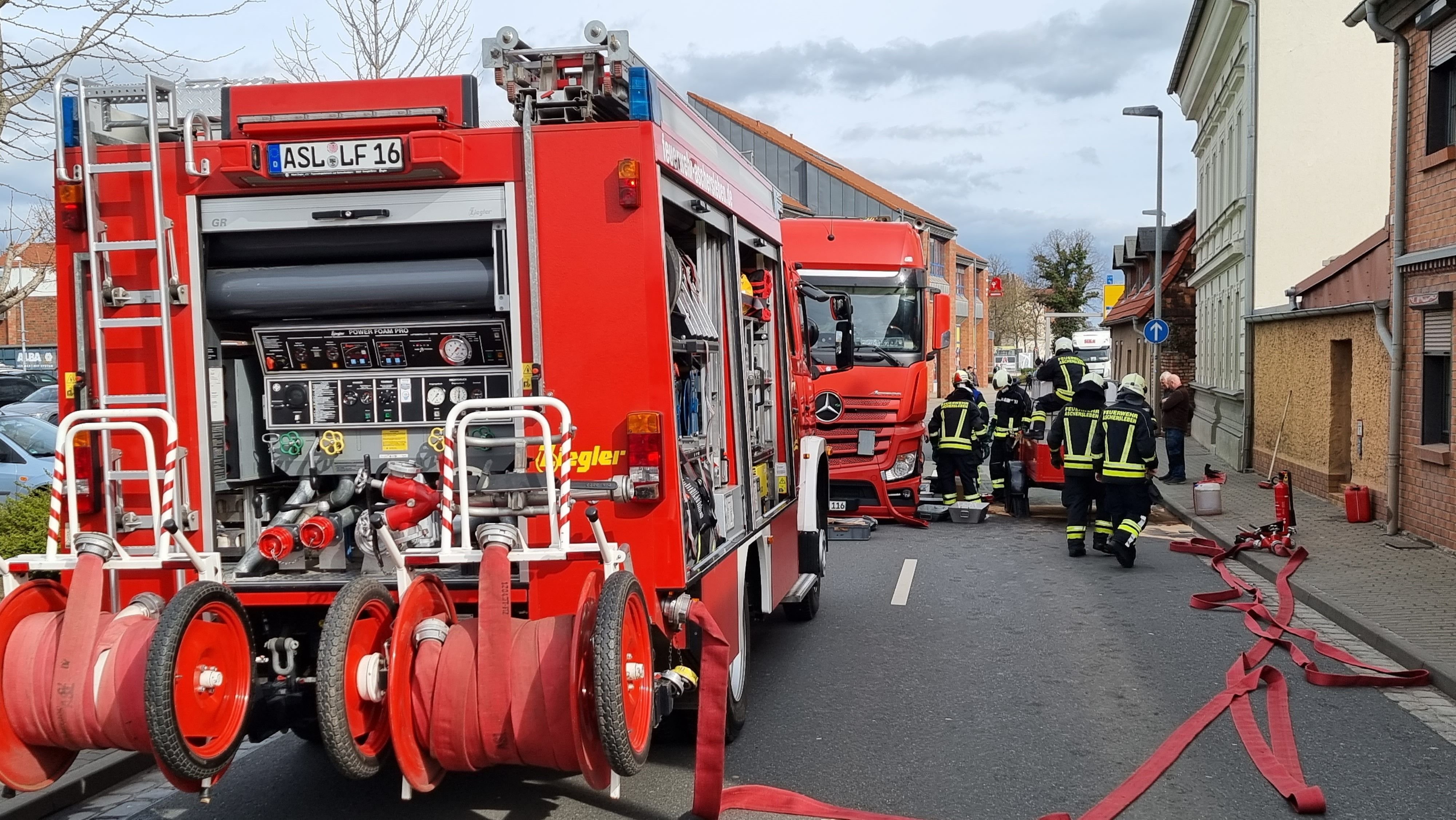 Nach Unfall Behinderungen In Der Innenstadt Von Aschersleben