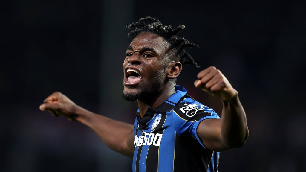 Bergamos Duvan Zapata ist bereit für die Duelle mit RB Leipzig.