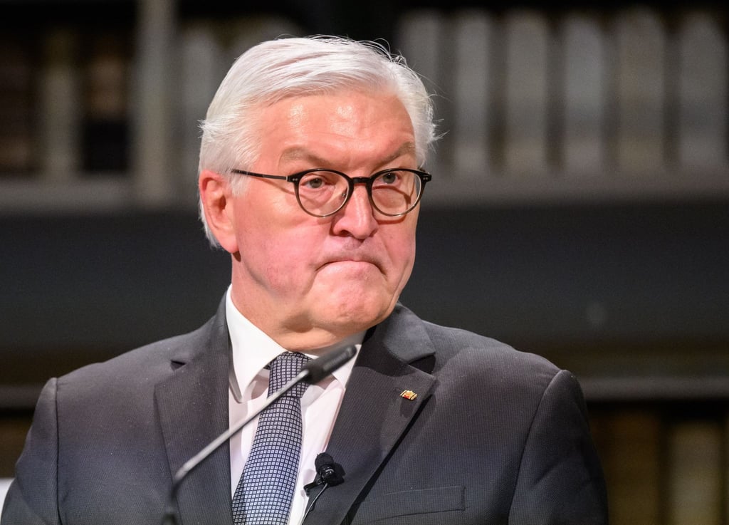 Bundespräsident Frank-Walter Steinmeier äußerst sich zum russischen Angriffskrieg gegen die Ukraine.