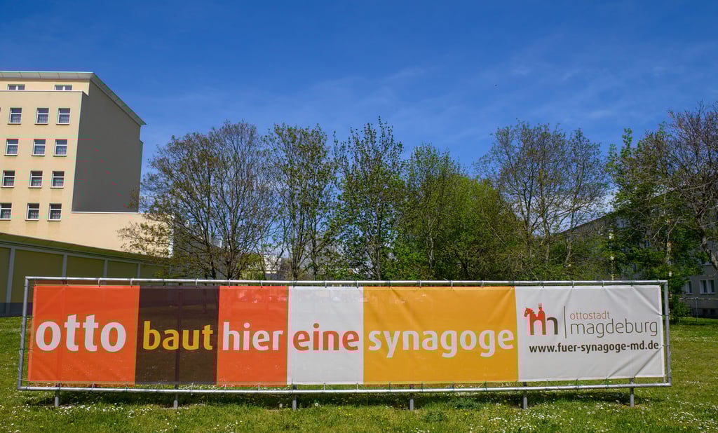 In der Magdeburger Innenstadt wird eine neue Synagoge gebaut.