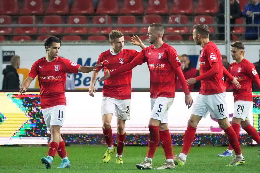 Der HFC siegte am Mittwoch mit 1:0 gegen den SC Freiburg II.