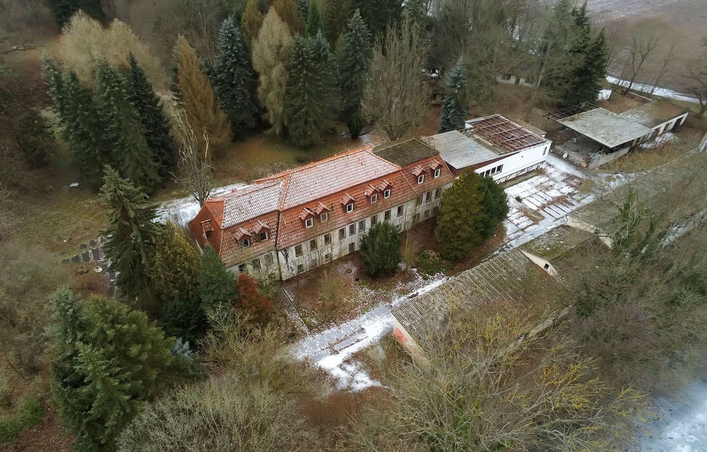 Blick auf einen Teil des Rottleberöder Schlossparks, für den es einen neuen Interessenten gibt.