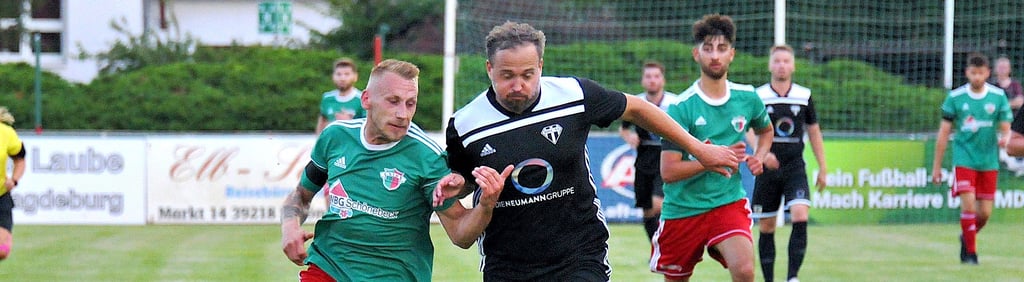 Während Marcus Bolze (l.) und Co. den Burger BC in der Vorbereitung schlugen, gab es im Landesliga-Hinspiel nichts zu holen. In der Rückrunde soll sich das ändern.
