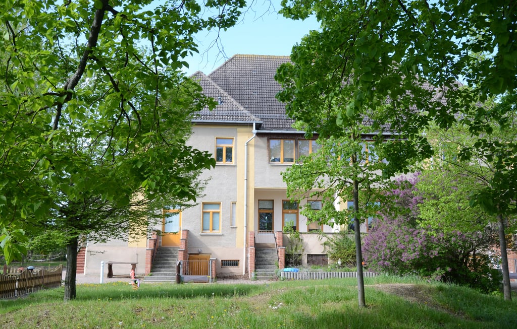 Der Standort der Kita "Bergmännchen" in Staßfurt steht seit Sommer 2020 leer. Wie es weiter geht, ist offen.