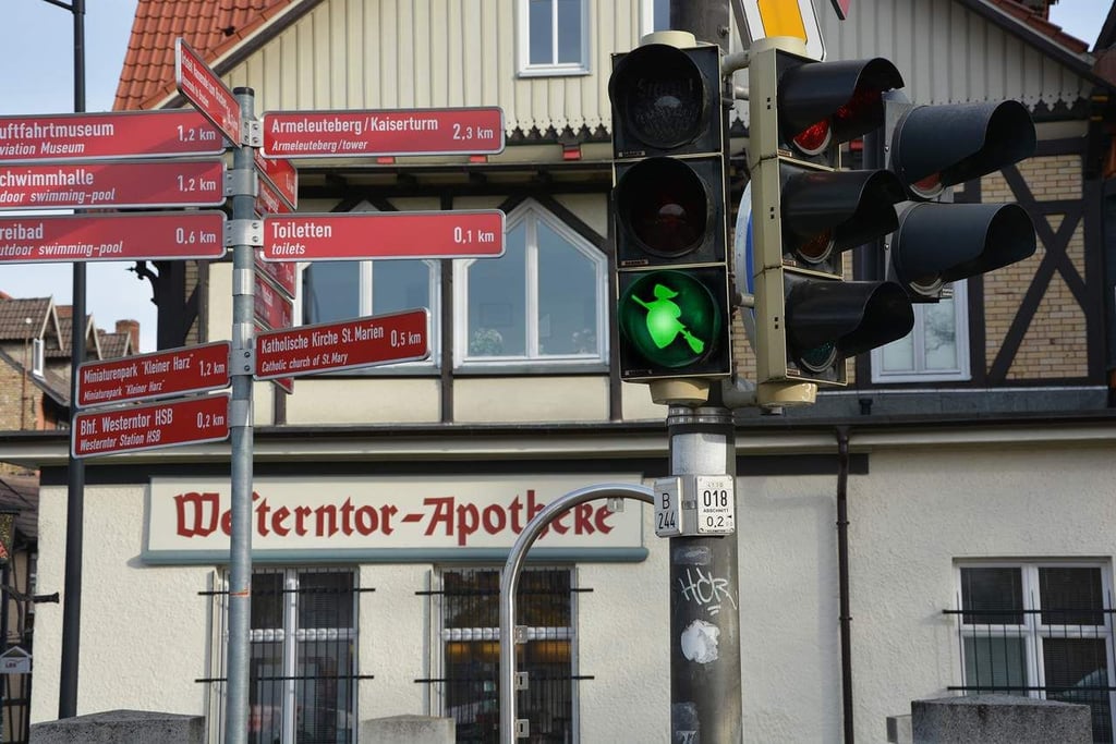 Keine Chance für die Hexenampel in Wernigerode bisher.