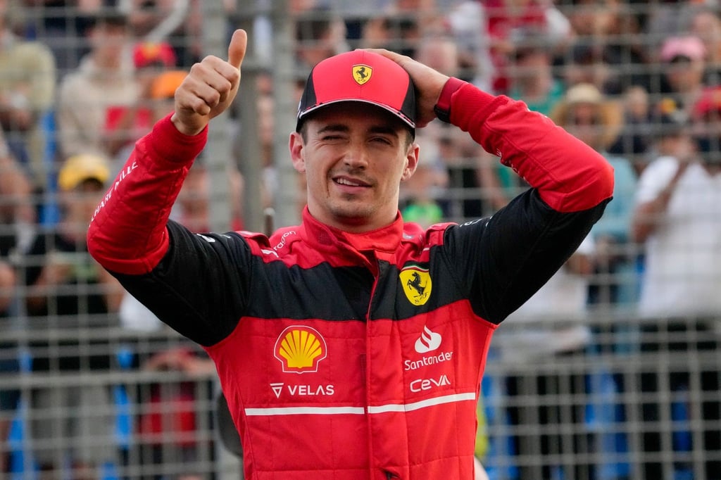 Auf der Pole für den Grand Prix von Australien: Charles Leclerc.