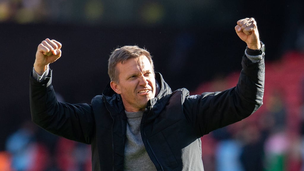 Jesse Marsch konnte wieder einen Sieg feiern mit Leeds United.