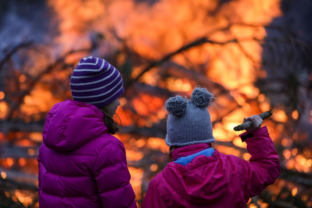 Osterfeuer werden in vielen Orten wieder Klein und Groß erfreuen.