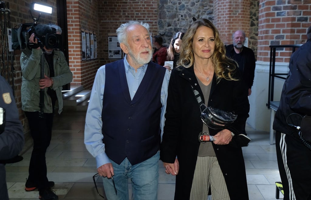 Schauspieler Dieter Hallervorden und seine Lebensgefährtin Christiane Zander.