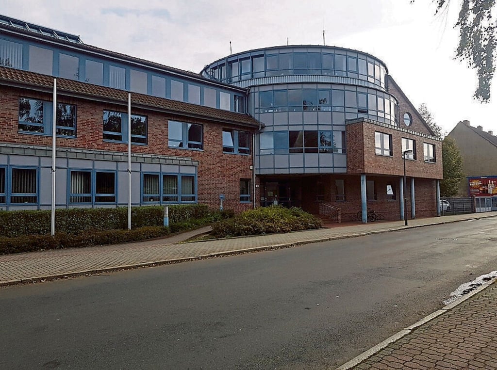 Die Außenstelle der Landkreisverwaltung in Bitterfeld.