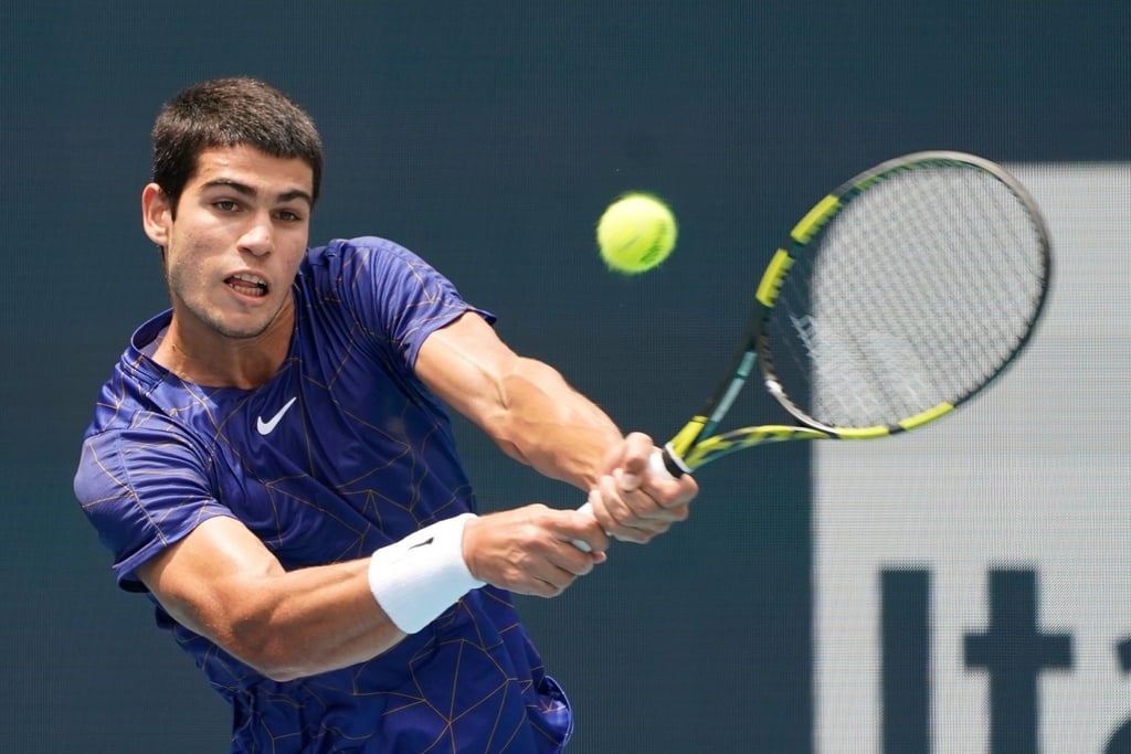 Carlos Alcaraz holte sich beim Masters in Miami den Titel.