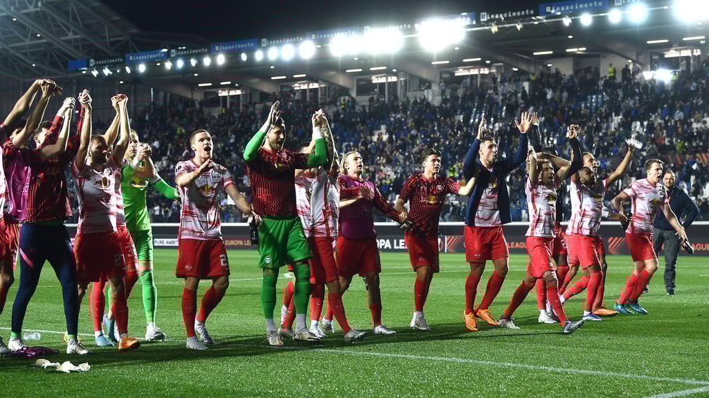 Das nächste Europapokal-Halbfinale lässt die Spieler von RB feiern
