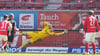 HFC-Keeper Tim Schreiber kann Havelses Ausgleich zum 1:1 nicht verhindern.