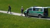 Illustration: Ein Fahrzeug der Polizei in Garmisch-Partenkirchen (Bayern).