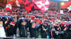 Die RB-Fans fiebern dem DFB-Pokal-Halbfinale am Mittwoch entgegen.
