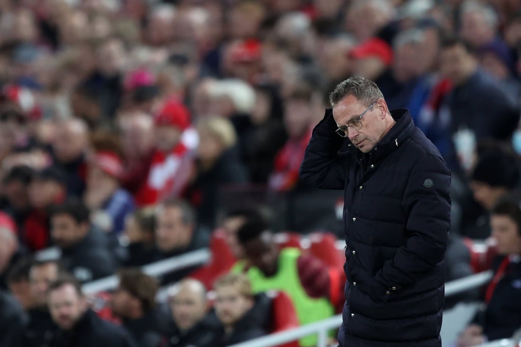 Ralf Rangnick musste die zweite historische Niederlage verdauen.